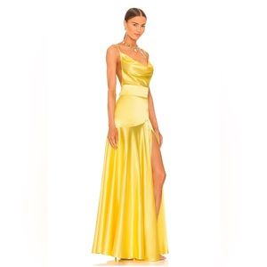 Bronx and Banco x Revolve Maxi Dress in Canary Yellow, Size Small